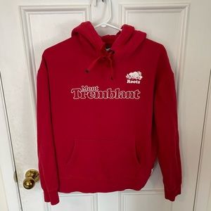 Roots Red Hoodie Sweatshirt